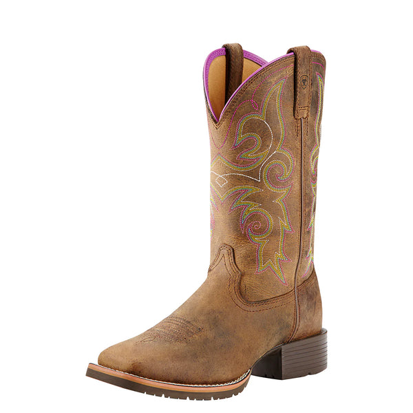 Ariat Womens Hybrid Rancher Distressed Brown