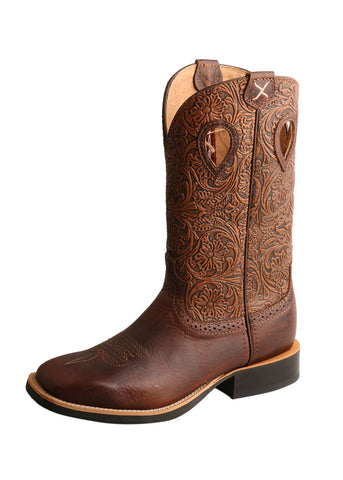 Twisted X Women's Women’s 11” Ruff Stock 968 Umber/Chestnut