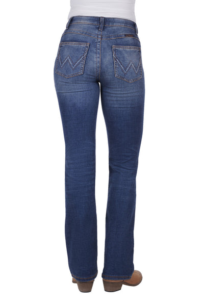 WRANGLER ULTIMATE RIDING JEAN - WILLOW - REBECCA - 34 INCH LEG