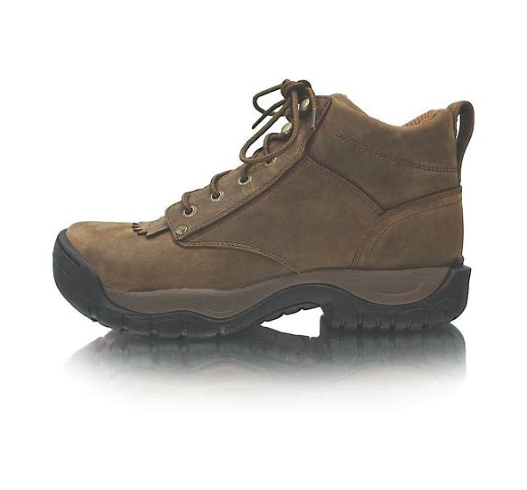 TWISTED X MENS ALL AROUND LACE UP Distressed Saddle