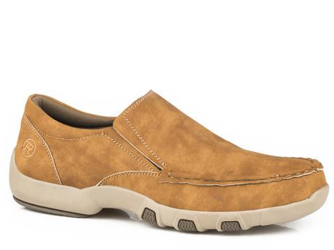 Roper Men's Reese Tan Driving Moc