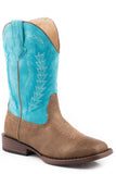 ROPER KIDS BILLY TAN/TURQUOISE