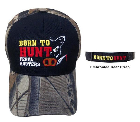 born to hunt cap