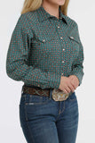 Womens geeen western shirt