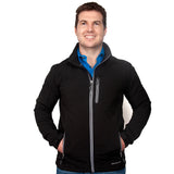 Just Country Men's Geoffrey Softshell Jacket Black