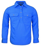 RiteMate Kids Pilbara Closed Front L/S Shirt
