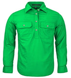 RiteMate Kids Pilbara Closed Front L/S Shirt