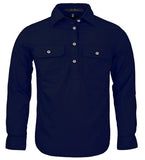 RiteMate Kids Pilbara Closed Front L/S Shirt