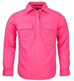 RiteMate Kids Pilbara Closed Front L/S Shirt