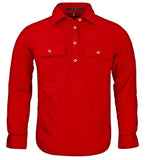 RiteMate Kids Pilbara Closed Front L/S Shirt