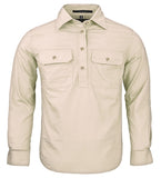 RiteMate Kids Pilbara Closed Front L/S Shirt