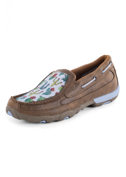 Twisted X WOMENS CACTUS FLOWER MOCS SLIP ON