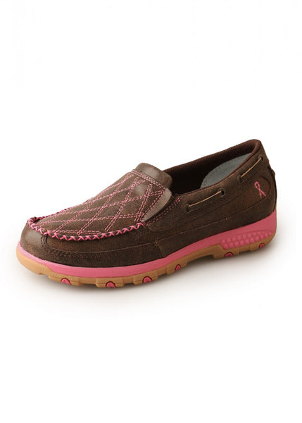 Twisted X Women's Pink Ribbon Diamond CellStetch