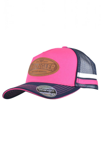 WRANGLER SQUARE FRONT TRUCKER CAP