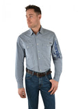 Wrangler Men's BARETTA PRINT WESTERN L/S SHIRT