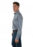 Wrangler Men's BARETTA PRINT WESTERN L/S SHIRT
