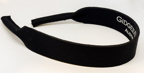 Gidgee Eyewear Sunglass Strap Black