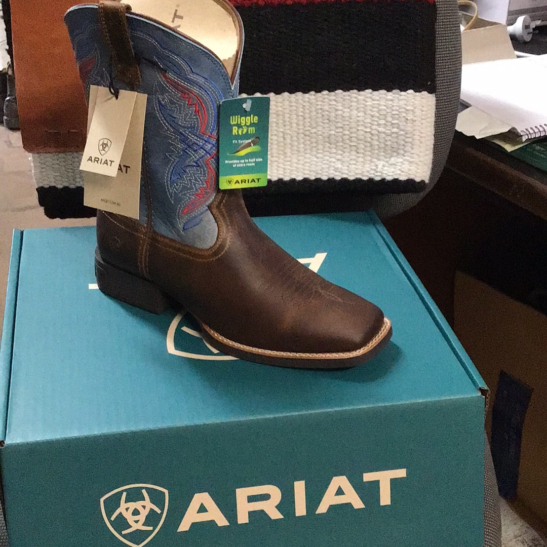 ARIAT Kids Double Kicker distressed brown – Amberoak Rural