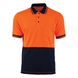 Tough Inc. Hi-Vis Short Sleeve Polo Shirt