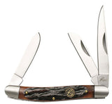 Roper Stockman 3 Blade Carbon Steel 3.5"