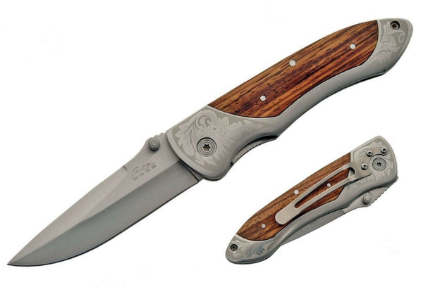 Rite Edge Zebra Folder Knife