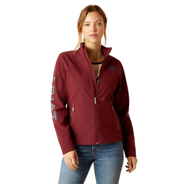 ARIAT NEW TEAM SOFTSHELL JACKET FIRED BRICK