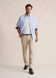 s kidman aberdeen long sleeve shirt pale blue oxford