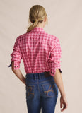 half placket women's rodeo shirt