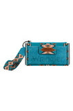 WRANGLER SOUTHWESTERN LOGO WALLET