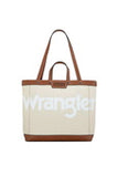 WRANGLER CANVAS ICONIC LOGO TOTE