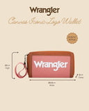 WRANGLER CANVAS ICONIC LOGO WALLET