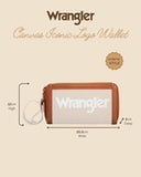 WRANGLER CANVAS ICONIC LOGO WALLET