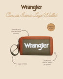 WRANGLER CANVAS ICONIC LOGO WALLET