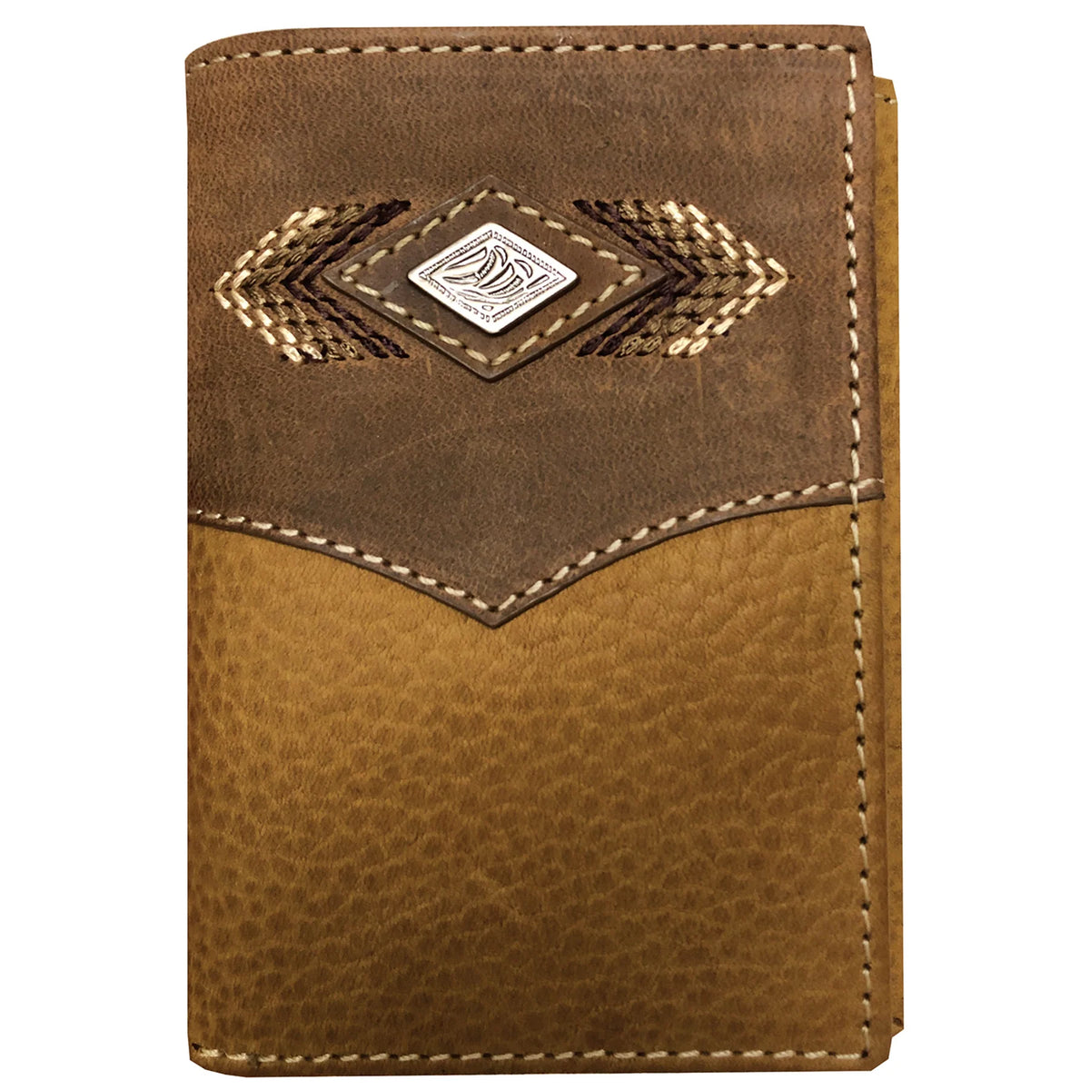 ROPER Tri-fold Wallet - Diamond Concho 8132100 – Amberoak Rural