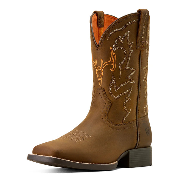 ARIAT Deer Ridge Wide Square Toe Western Boot