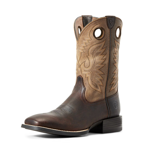 ARIAT MEN'S SPORT RANGER BARLEY BROWN/TOASTED TAN WESTERN BOOT