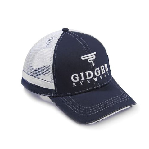 Gidgee Eyewear Trucker Cap – Navy Blue & White GE058