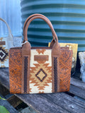 wrangler aztec crossbody bag