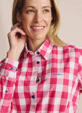 S Kidman Redbank Long Sleeve Shirt Pink