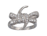 Montana Silversmiths Barbed Wire Bow Ring