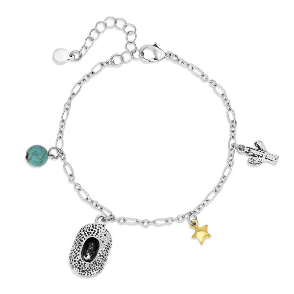 MONTANA LIGHT HEARTED CHARM BRACLET
