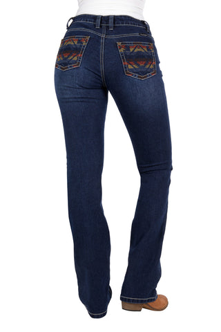 PURE WESTERN WOMEN'S OLA RELAXED RIDER JEAN