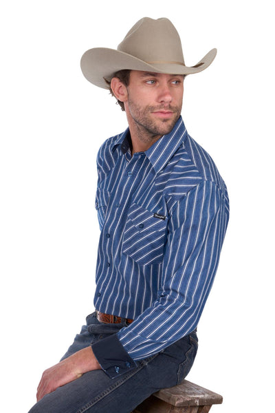 Wrangler men’s Roy long sleeve western shirt 