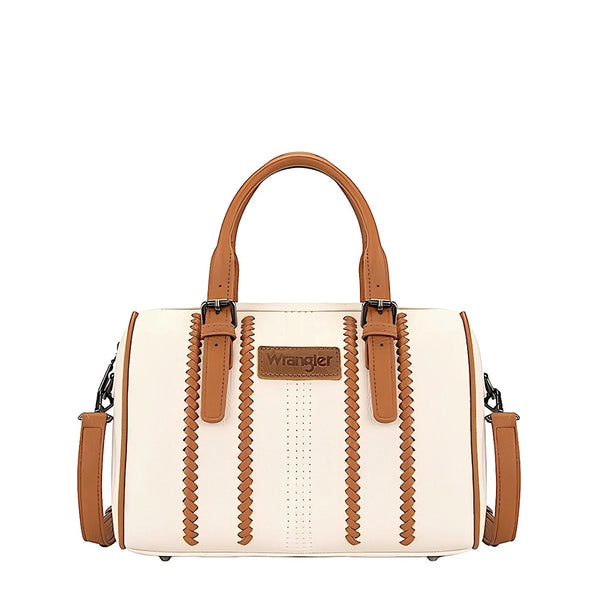 WRANGLER STITCH BARREL BAG