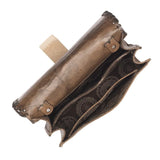 AMERICAN WEST HANDBAG feather tooled bag