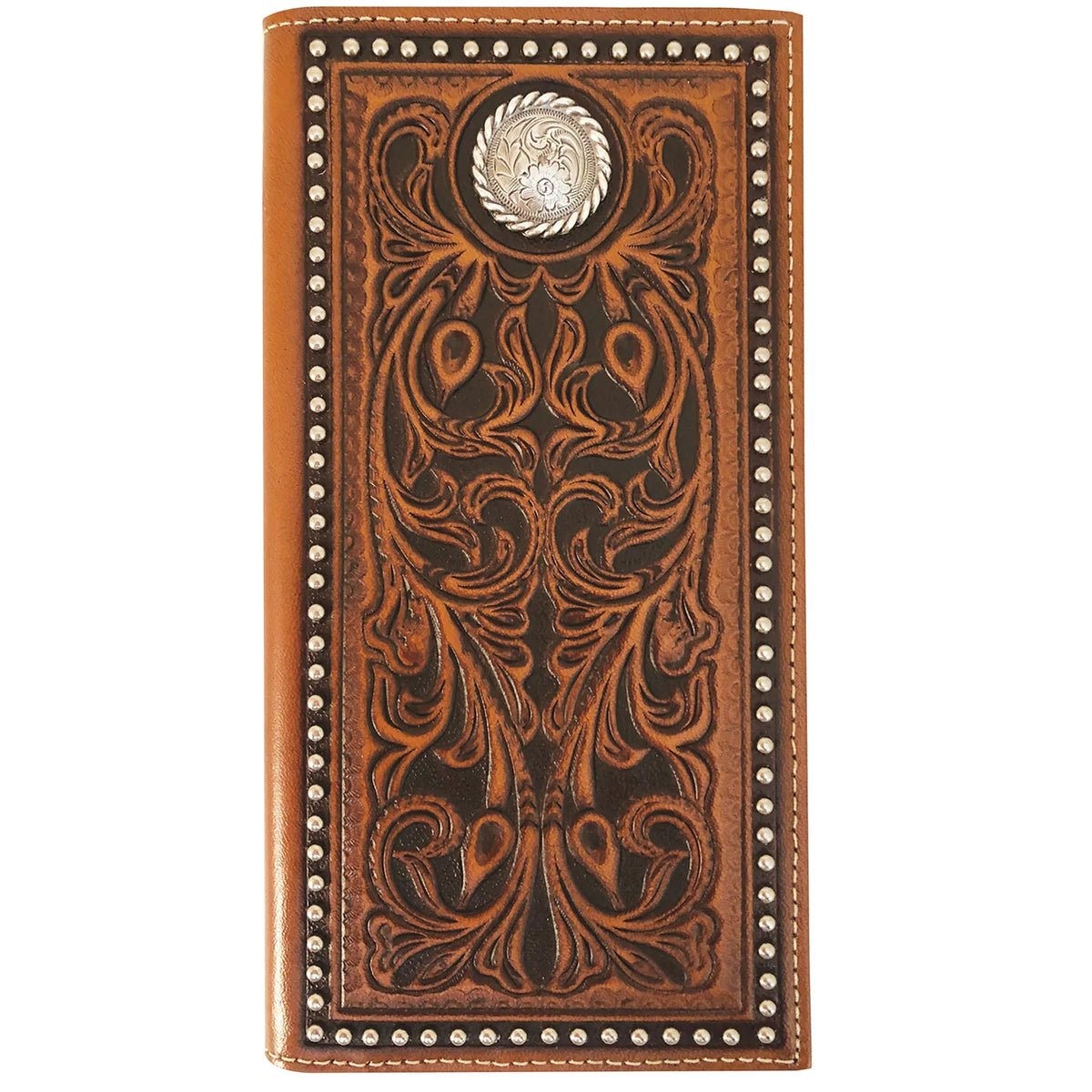 ROPER Women’s Rodeo Wallet - Tooled Leather – Amberoak Rural
