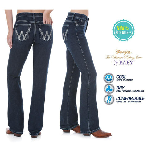 Wrangler Womens Ultimate Riding Jeans QBaby