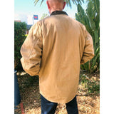 just country mens khaki jacket