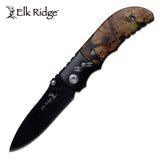 Elk Ridge Camo Linerlock 3.5" Knife