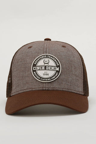 CINCH DENIM TRUCKER CAP